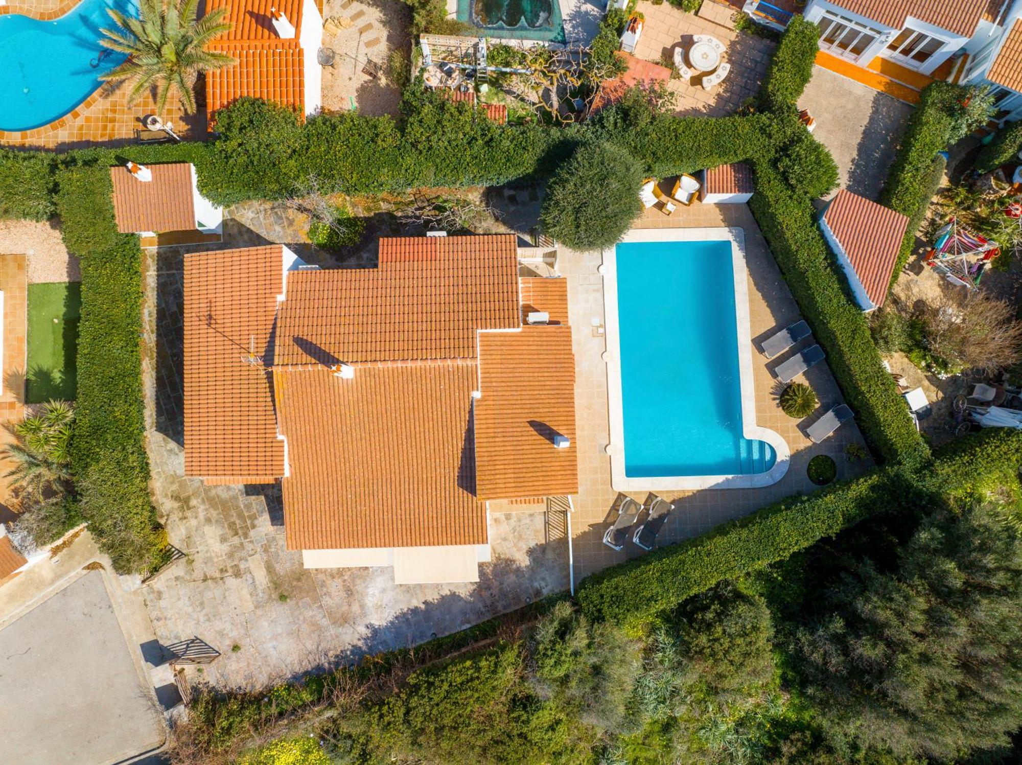 Cas Buc - Villa Con Piscina A Pasitos Del Mar Cala Blanca  Eksteriør billede